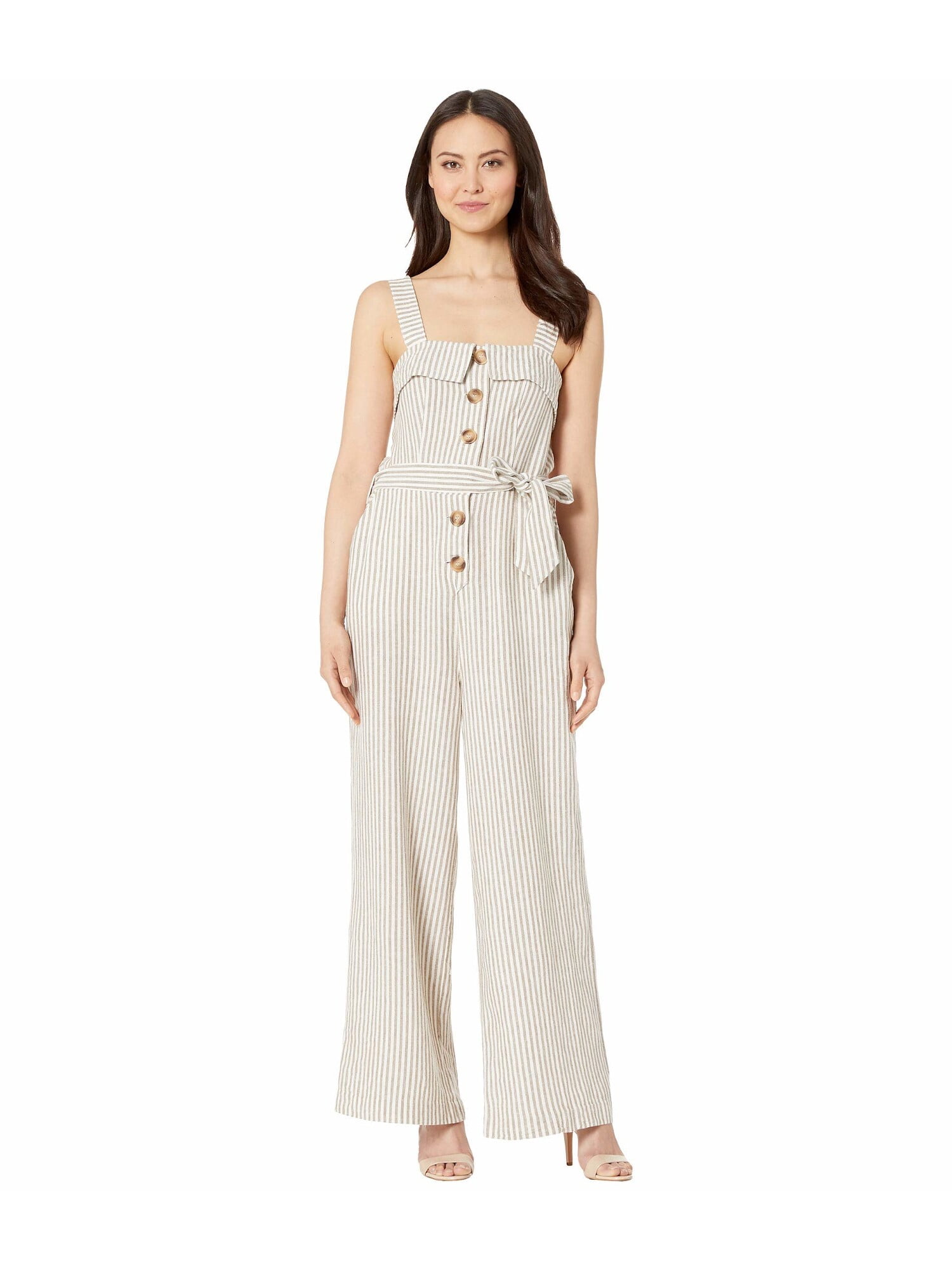 vince camuto ivory jumpsuit