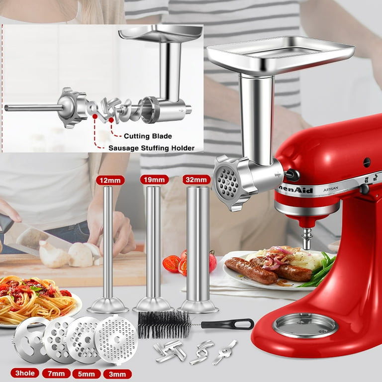 KitchenAid® Mixer Metal Food Grinder Attachment in 2023