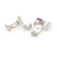 thumbnail image 4 of 4pcs T5 Fluorescent Tube Lamp Holder Bracket Clips Socket Silver, 4 of 5