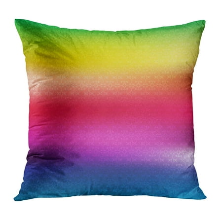 ECCOT Green Abstraction Multi Color Red Yellow and Blue Mesh Gradient Abstract Colorful Purple Back Best Blend Pillowcase Pillow Cover Cushion Case 16x16 (Best Hd Abstract Wallpapers)