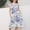 hwj# Sky Blue542, variant on Huowey Girls Summer Floral Dresses Large Sized Round Neck Ruffled Sleeveless Loose Fit Relaxed Flowing Breathable Tiered Casual Long Dress Lightweight Soft Clothes,Sky Blue,6-7 Years