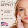 thumbnail image 2 of Beauty by Earth Face Wash - USA Made Facial Cleanser with Organic & Natural Ingredients, 4 fl.oz, 2 of 7