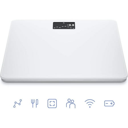 Digital Wi-Fi Smart Scale with Automatic Smartphone App Sync, BMI, Multi-User Friendly, with Pregnancy Tracker & Baby Mode
