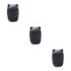 thumbnail image 2 of Seitruly Caja de almacenamiento de esponjas de maquillaje de gato de silicona, almacenamiento y protección limpios e higiénicos, negro de moda Type1 NO1, 2 of 6