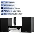 thumbnail image 5 of Philips 60W Compact Bluetooth Home Stereo System, Bookshelf-Style Sound System with Remote Control, FM Radio, 60W, 5 of 9
