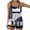 Dark Gray, variant on Dgankt Women's Swimsuit Set - Loose Fit Tankini Swimsuits for Women Tummy Control Two Piece Bathing Suits for Beach & Pool, S-5XL