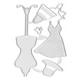 thumbnail image 4 of Troqueles de corte en relieve, percha de ropa de acero al carbono, cortes de diseño para manualidades de álbum de recortes, 2 uds., 4 of 14
