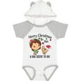 thumbnail image 3 of Inktastic Merry Christmas to me, a Big Sister to be Girls Baby Bodysuit, 3 of 5