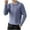 Gray, variant on NTACZA Button Up Winter Sweaters for Men Green Cable Knit Polos Pullover Solid Classic Fit Sweaters Mens Jumper L