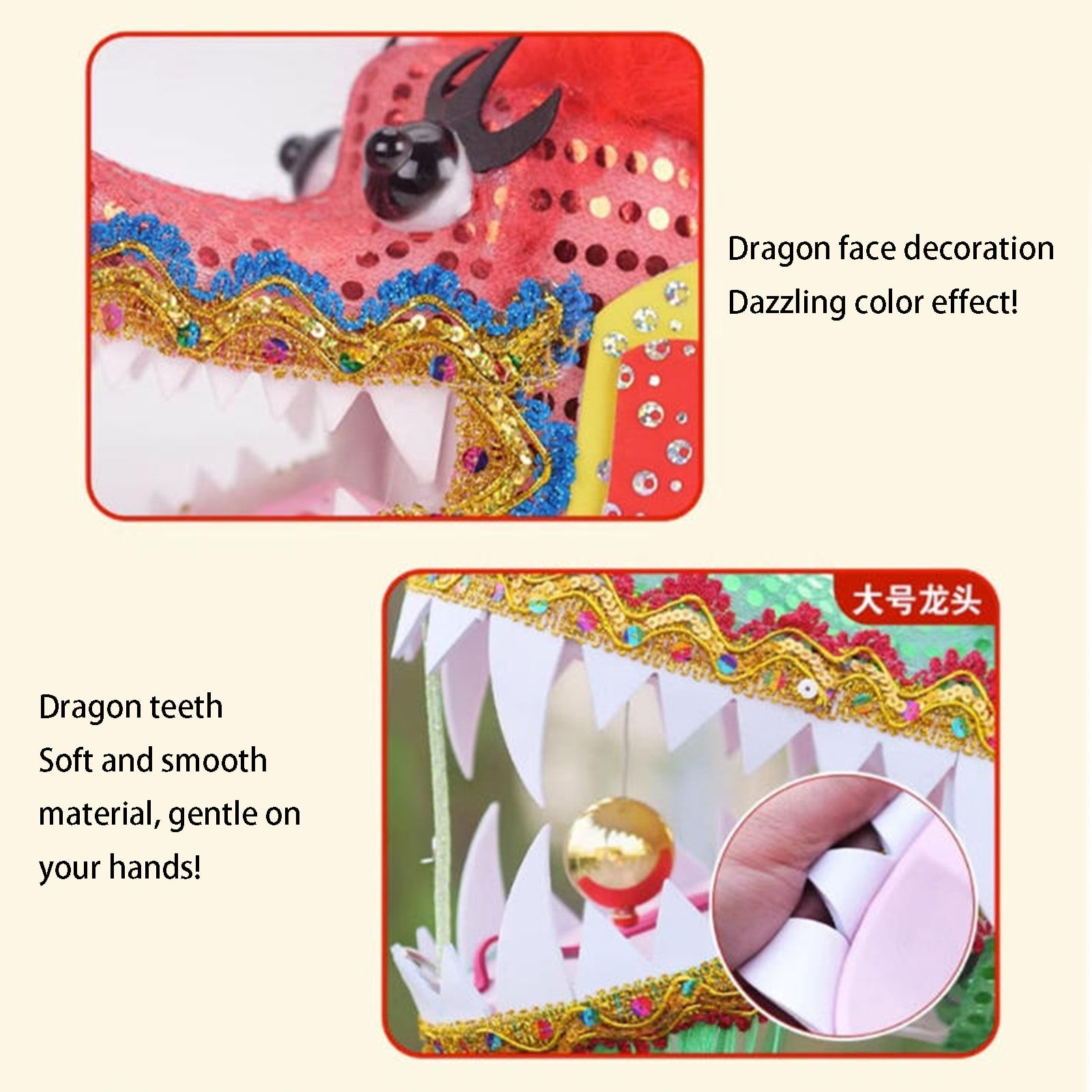 Dance Ribbon Dragon Poi, Juggling Dragon Toy with Scales, 3D Colorful Kite Silk Flowy Spinning & Shaking Poi Outdoor Fitness Games for the Garden/Park/Beach