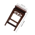 thumbnail image 2 of Minkissy Garden Kneeling Stool Wood Rectangular Flower Pot Stand for Indoor Use 1Pcs, 2 of 6