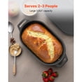thumbnail image 2 of KFFKFF Enameled Cast Iron Dutch Oven, 3.5 QT, White, 2 of 8