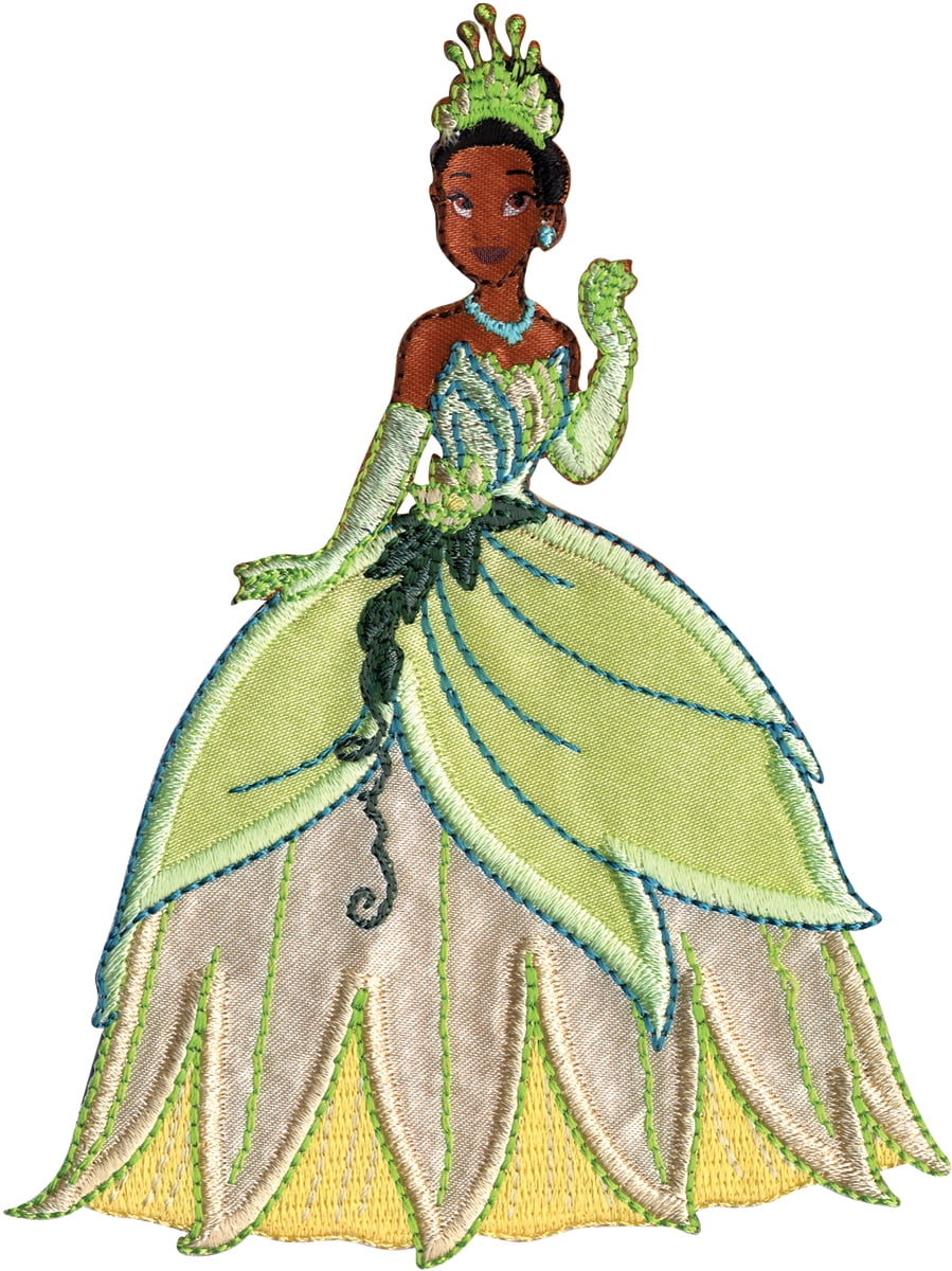 Wrights Disney Iron-On Applique, 4-3/4' X 3-3/4', Princess