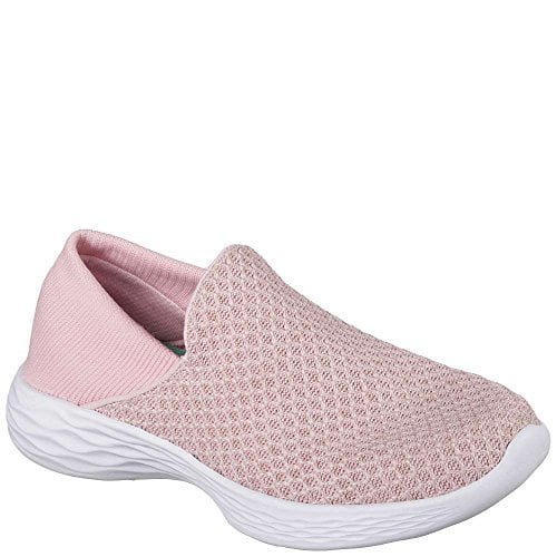 Skechers Kids Womens You 81158L (Little Kid/Big Kid) Pink Smooth/Mesh/Pink/Hot Pink Trim 11.5 Little Kid M Skechers Kids Womens You 81158L (Little Kid/Big Kid) Pink Smooth/Mesh/Pink/Hot Pink Trim 11.5 Little Kid M