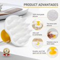 thumbnail image 3 of SCSYV Silicone Hair Scalp Massager Shampoo Brush for Hair Growth, Hair Shower Brush for Dandruff Removal,Oil Brush for Hair,Wet and Dry Hair Detangler, 3 of 5