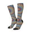 thumbnail image 2 of Balery Round Mandala Fun Novelty Socks Men'S Women'S Crew Socks Funny Crazy Novelty Socks Quirky And Cool Socks, 2 of 9