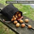thumbnail image 3 of Camping & Hiking Gear Belt Bag for Foraging and Travel - Pouch suitable for Camping Hiking and Outdoor Adventures, 21.5cmX20cm, Black, 3 of 9