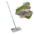 thumbnail image 1 of Lawn Leveling Rake, 304 Stainless Steel Garden Rakes Levelawn Tool Gardening Leaf Rake Garden Cleaning Tools Supplies For Yard  Course, 1 of 8
