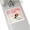 thumbnail image 4 of Every Fart is Love Note Brittany Spaniel Guilty Face Happy Valentine's Vinyl Sticker Brittany Dog Lover Gifts Idea Waterproof Decal Art Decor - 01016, 4 of 5