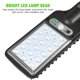 thumbnail image 3 of Luz de pared solar LED Lámpara de sensor de movimiento para exteriores Lámpara remota de jardín (18LED), 3 of 6