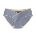 thumbnail image 1 of Swstbby Culottes pour Femmes, Grande Taille, Taille Basse, Coton, Maternité, Bleu Foncé TG, 1 of 2
