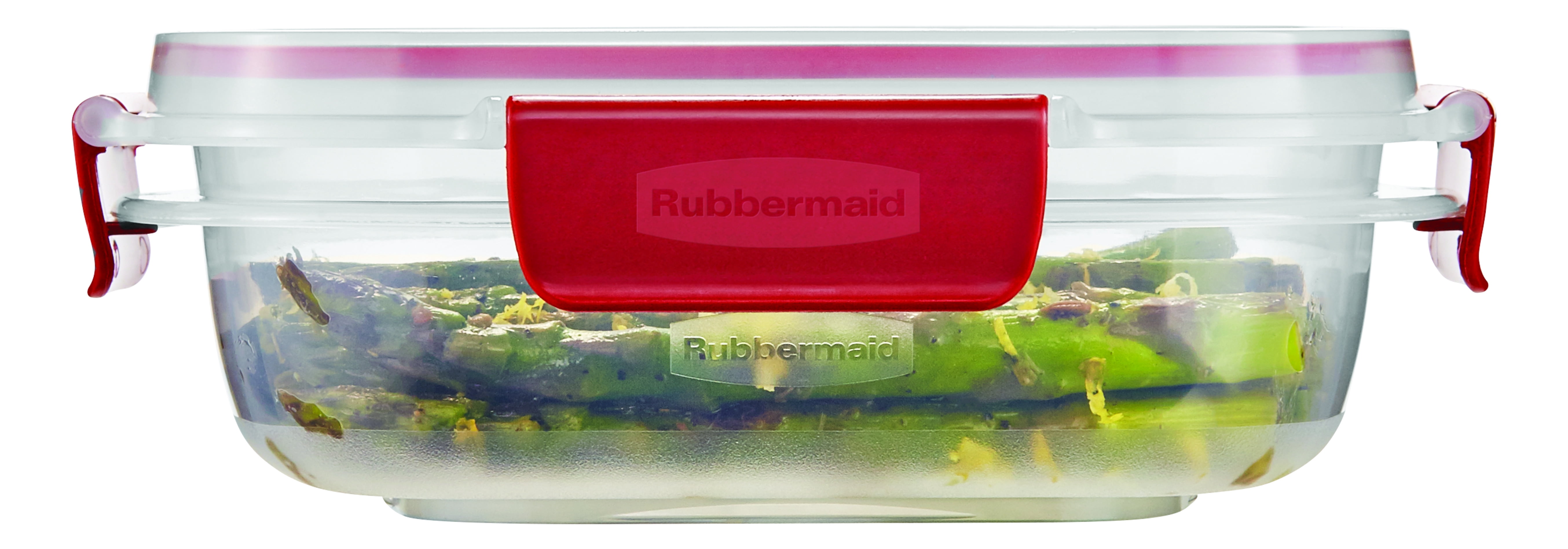 Rubbermaid Easy Find Lids Tabs Food Storage Container, 16-Piece