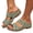 Green, variant on Women's Orthopedic Slide Sandals Open Toe Comfort Walking Sandals Arch Support Casual Summer Slip On Shoes