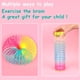 thumbnail image 4 of Juguete de resorte en espiral de arco iris, novedad clásica y suministros de fiesta de juguete de plástico de neón colorido para niños y niñas, 4 of 5