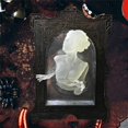thumbnail image 3 of 3d Photo Frame Wall Sticker Ghost Mirror Luminous Ornament Sculpture Halloween Decor, 3 of 5