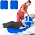 thumbnail image 1 of EYRA 2 Pack Alèse de Positionnement avec Poignées - 48"x40 Pouces (122cm x 102cm) Réutilisable et Lavable - Alèse de Transfert Multifonction pour Patient, 1 of 9