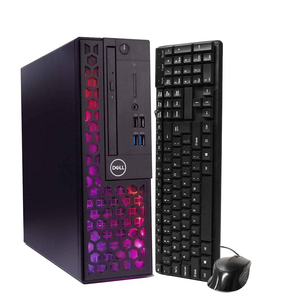 Restored BlairTech Dell RGB Desktop PC Intel Core i5 CPU Designed for Modern Office Productivity 16GB DDR4 RAM + 1TB SSD WiFi 6 & Bluetooth Windows 11 Professional (Refurbished)