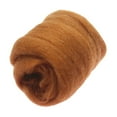thumbnail image 1 of 10g Soft Handmade Wool Roving Felting Wool For DIY Felting Craft Material Brown, 1 of 7