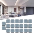thumbnail image 3 of 20 deslizadores cuadrados de PTFE autoadhesivos para muebles, ideales para sillas, sofás y como protectores de bases para mesas y muebles., 3 of 5