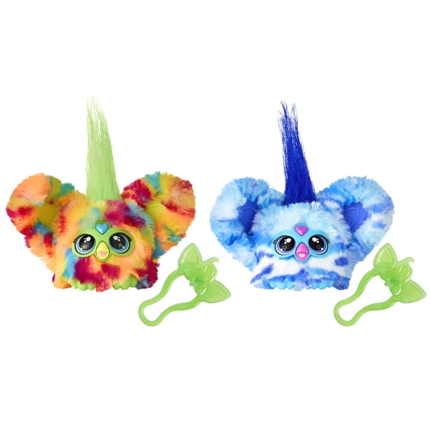 Peluches electrónicos Furby Furblets, paquete de 2 unidades, Pix-Elle y Ooh-Koo