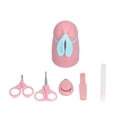 thumbnail image 2 of Juego De Uñas Para Bebés Fácil De Limpiar Lindo Conejo Kit De Uñas Para Bebés Ergonómico 4+1 Kit De Cuidado Para Bebés Para Bebés Recién Nacidos Niños Pequeños Anggrek Otros, 2 of 8