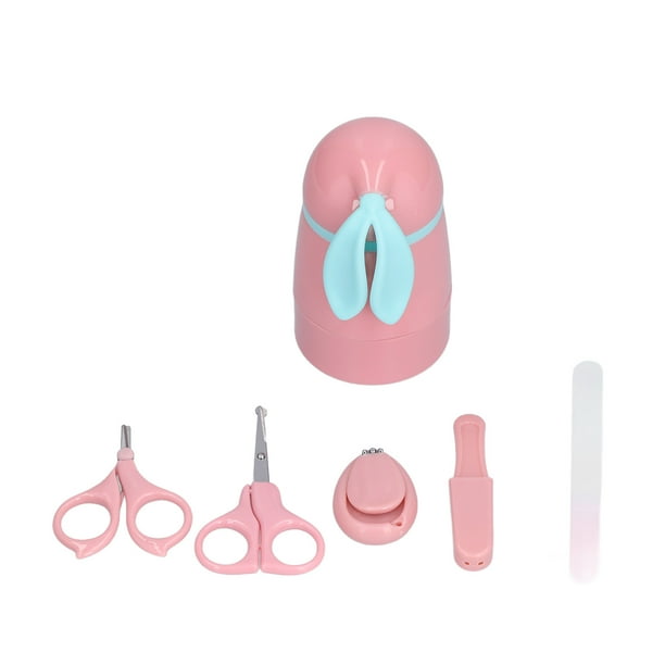 Cortauñas para bebés, kit de uñas para bebés 4, kit de manicura para bebés, juego de uñas para bebés, diseño revolucionario