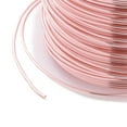 thumbnail image 3 of 1roll 42 Feet 0.7mm Pink Copper Beading Wire Round Bendable Metal Craft Wire for Jewelry Making Supplies, 3 of 3