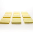 thumbnail image 2 of BAZIC Sticky Notes 3x3 Yellow Colors, (1200 Sheets/Pack), 12-Pack, 2 of 5