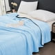 thumbnail image 4 of Edredón de verano ligero y transpirable, manta de aire acondicionado, ropa de cama de algodón lavable, edredón fresco lavable a máquina, cubrecama para todas las estaciones, 4 of 6