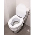 thumbnail image 6 of PEPE - Toilet Seat Risers for Seniors with Lid (6"), (Not Returnable) , Elongated Raised Toilet Seat with Lid, 6 of 7