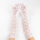 thumbnail image 5 of Guantes de Encaje Qarigey para Mujer 2 Piezas Accesorios de Disfraces Blanco, 5 of 6