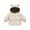 Beige, variant on Toddler Kids Baby Boys Girls Winter Warm Solid Coats Bear Ears Hooded Padded Jacket Outwear Girls Jacket Coat,Sizes 12-18 Months