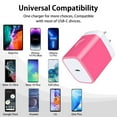 thumbnail image 5 of USB C Charger Block,AILKIN 20W PD Type C Block Chargers Wall Charger Block Fast Charging Charger Plug Power Adapter USB C Brick Cube,Rose, 5 of 6
