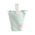 thumbnail image 3 of Estuche de peluche para lápices con asa para dormitorio infantil y niñas, neceser organizador, estuche para bolígrafos Verde claro, 3 of 9