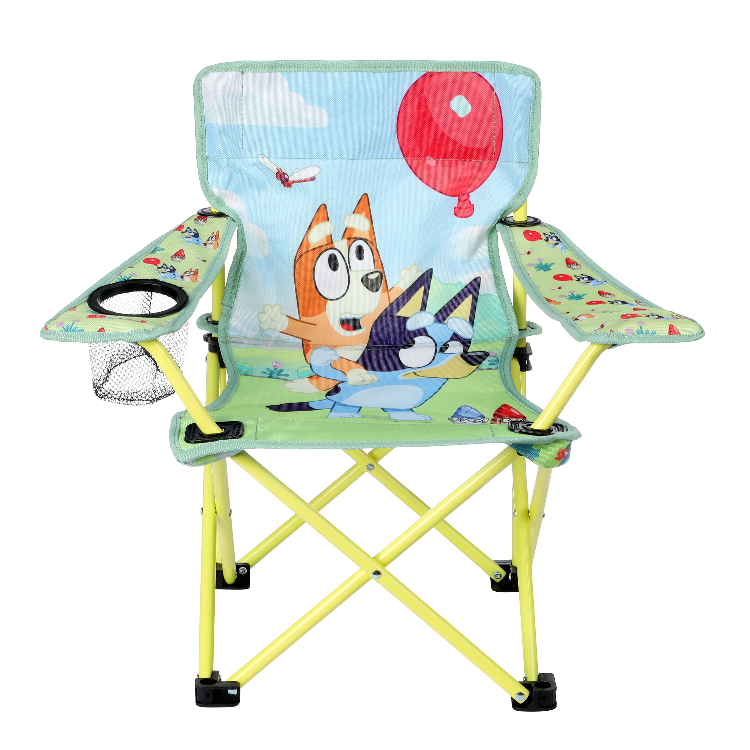 Fauteuil Panda Pliable Pour Enfant – Avec Porte-gobelet, Sac De Transport, Idéal Pêche, Camping, Plage, Jardin
