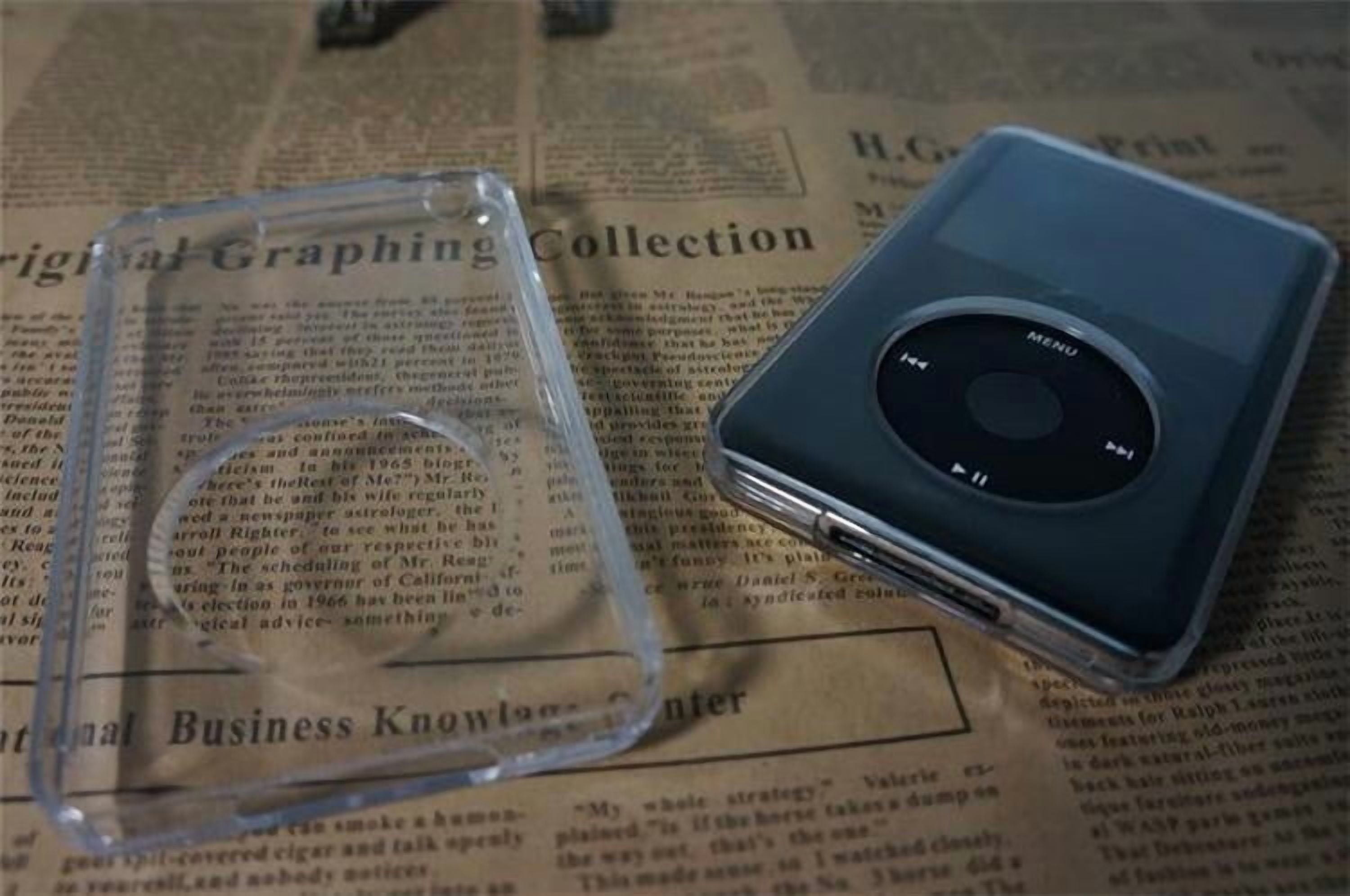 Full Protective Crystal Clear Hard Cover Case for iPod Classic 7th