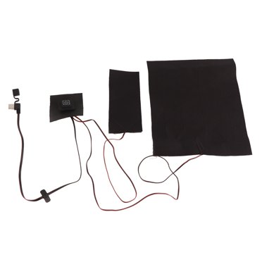 Electric Heated Pad, New 2 in 1 Heating Cloth Plus Large Intelligent Temperature Regulating Heating Piece Clothing Vest Electric Heating Piece Waterproof for Clothes Vest USB Powered