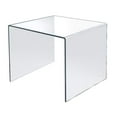 thumbnail image 2 of Azar Displays 515314 9.5" Square Acrylic Riser (4 Pack), 2 of 4