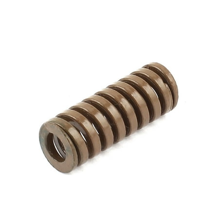 - Unique Bargains Super Heavy Load Brown Tubular Compression Die Spring 10mm x 25mm