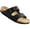 Black Synthetic Leather, variant on Arizona Soft Footbed Birko-Flor Sandal